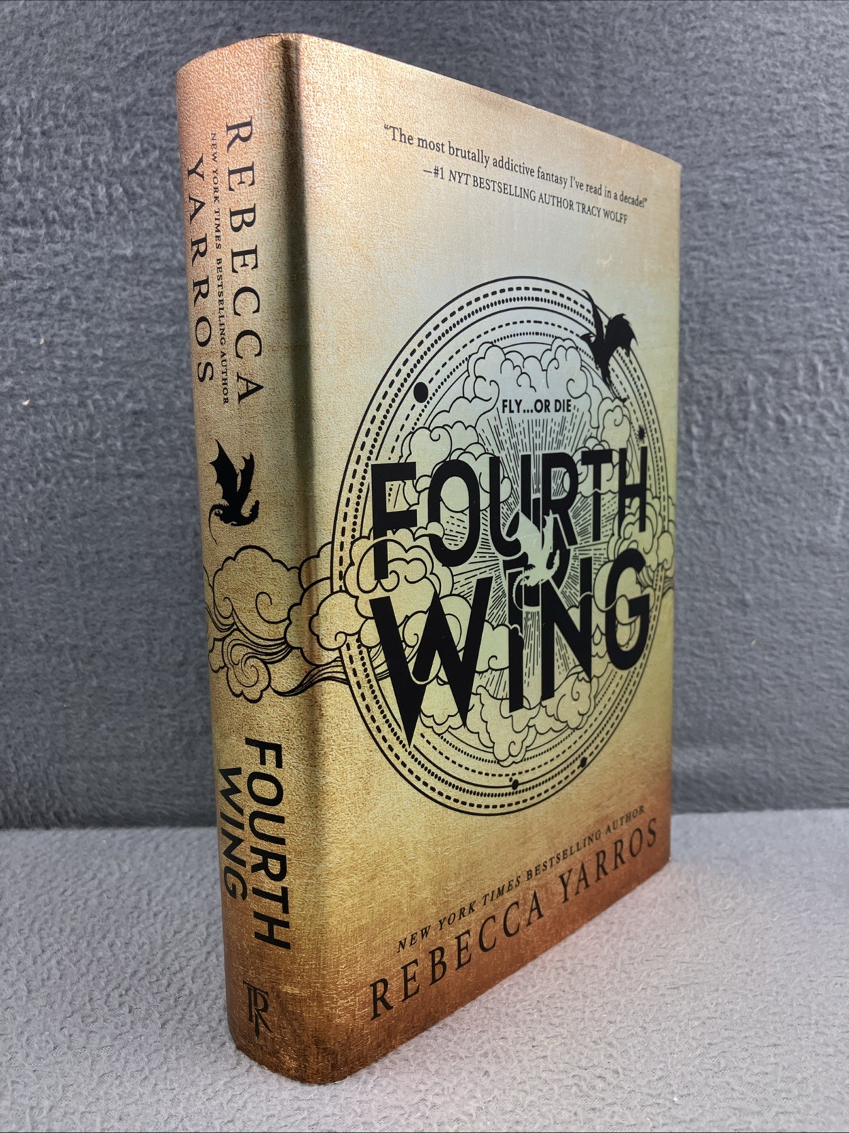 Fourth Wing by Rebecca Yarros (2023, Hardcover) Novel Mystery