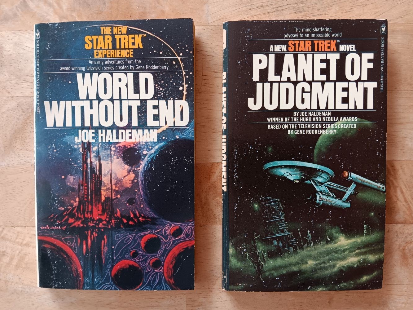 Star Trek Novels, First Editions, Joe Haldeman Author, 1970s