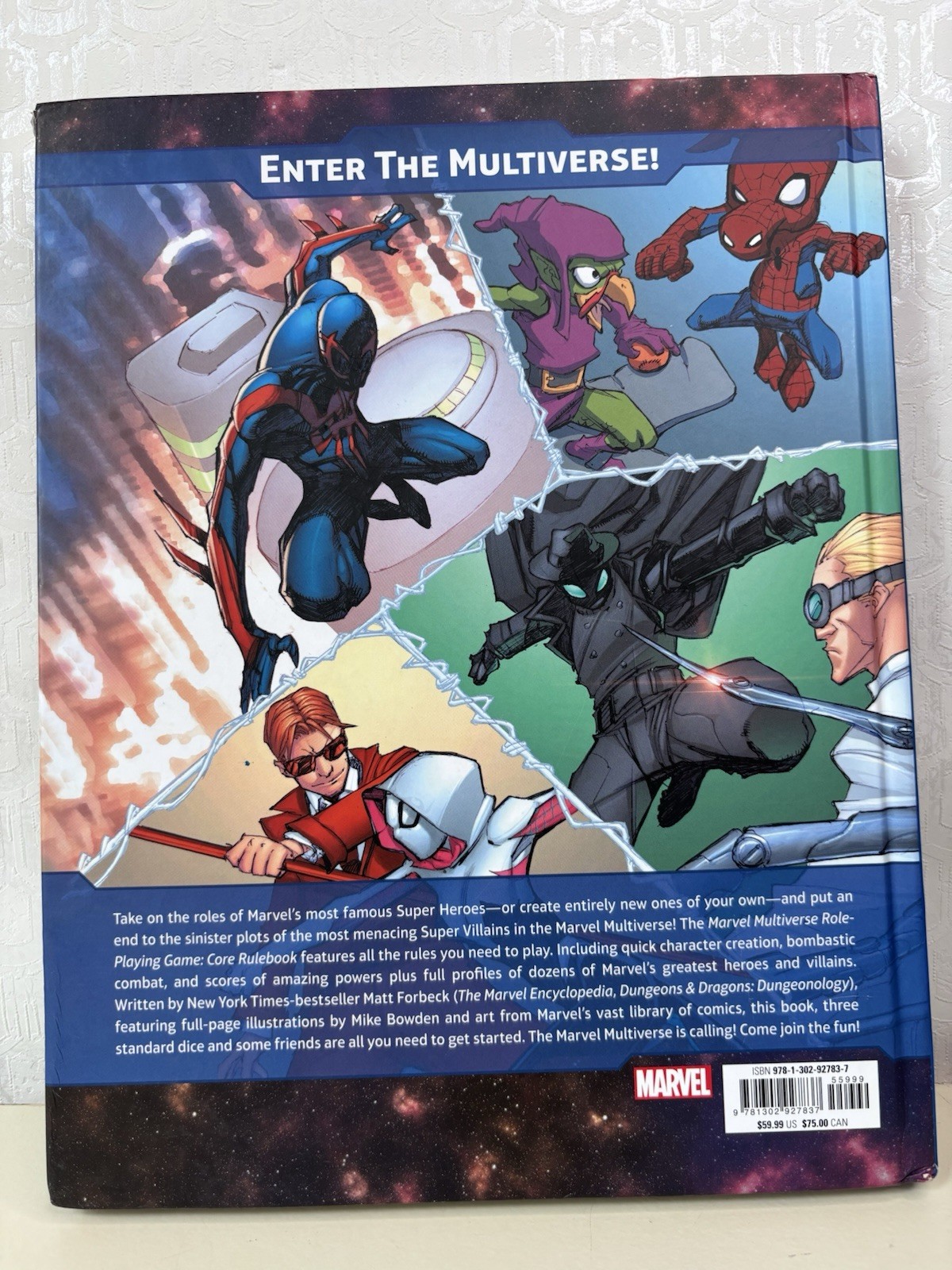 Marvel Multiverse Role Playing Game Core Rulebook RPG Matt Forbeck