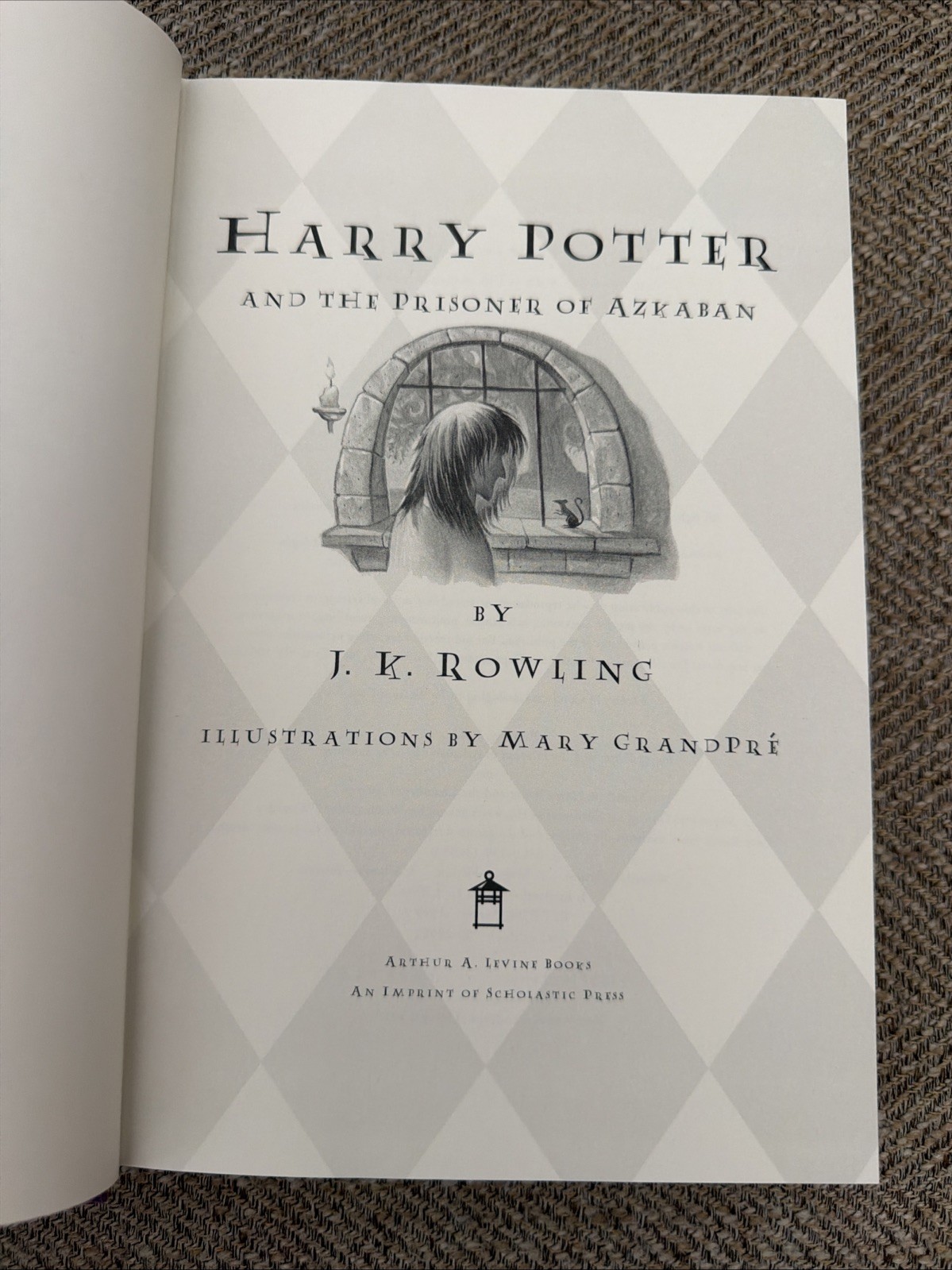 Harry Potter and the Prisoner of Azkaban 1st American Ed HC 1999 J.K. Rowling