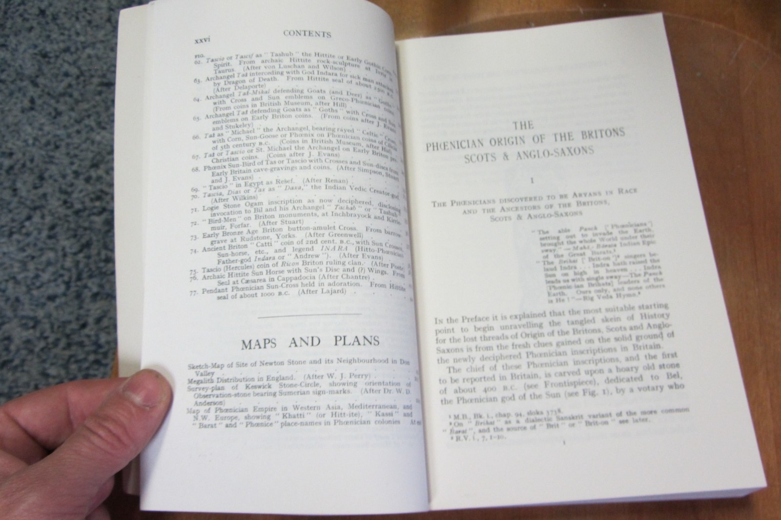 Waddell Phoenician Origin of Britons Scots Anglo Saxons oop British Israel rare