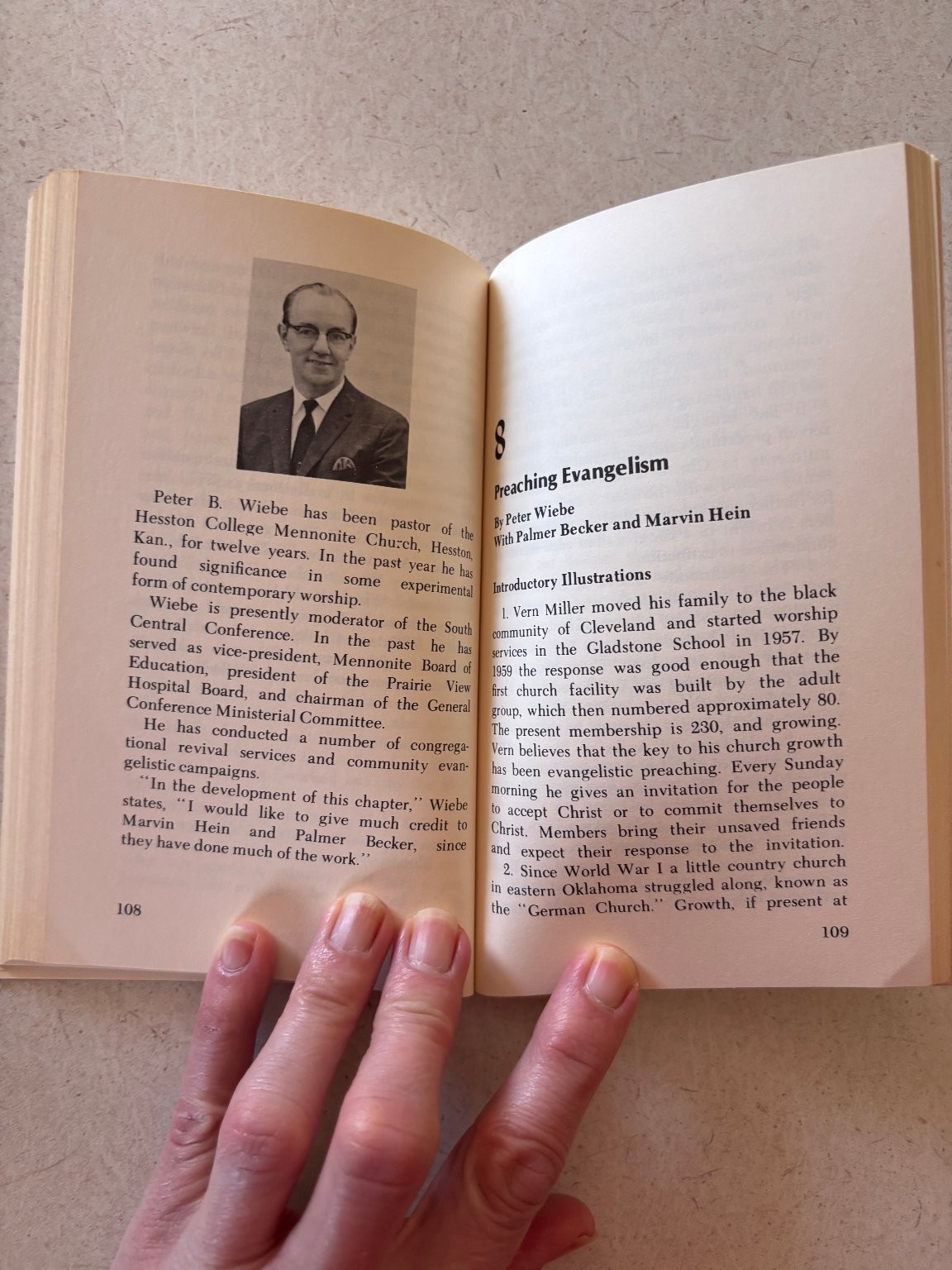 Probe James Fairfield 1972 Evangelism Mennonite Christian Paperback Herald Press