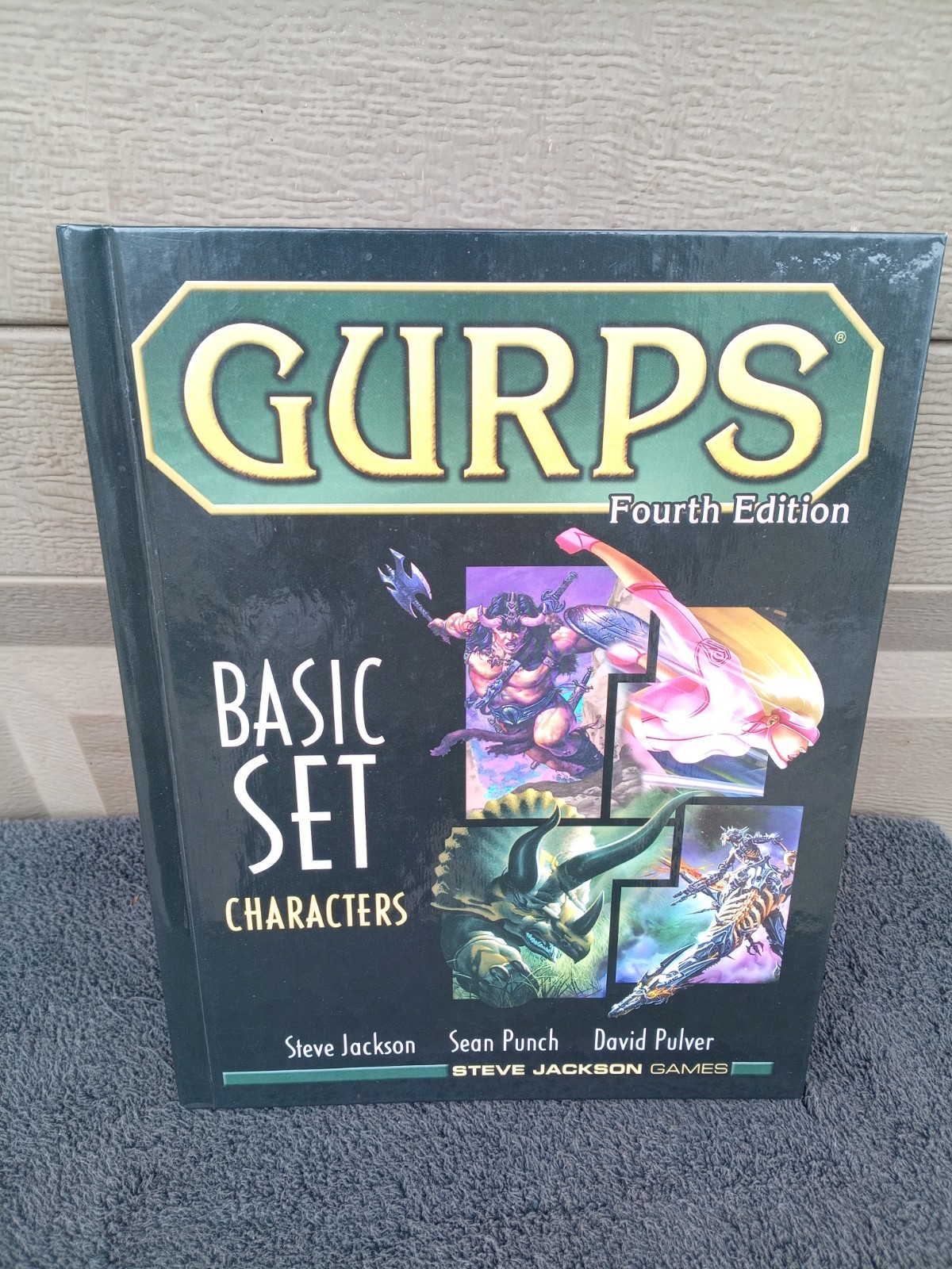 GURPS Fourth Edition Basic Set Characters VG Cnd HC Steve Jackson Games