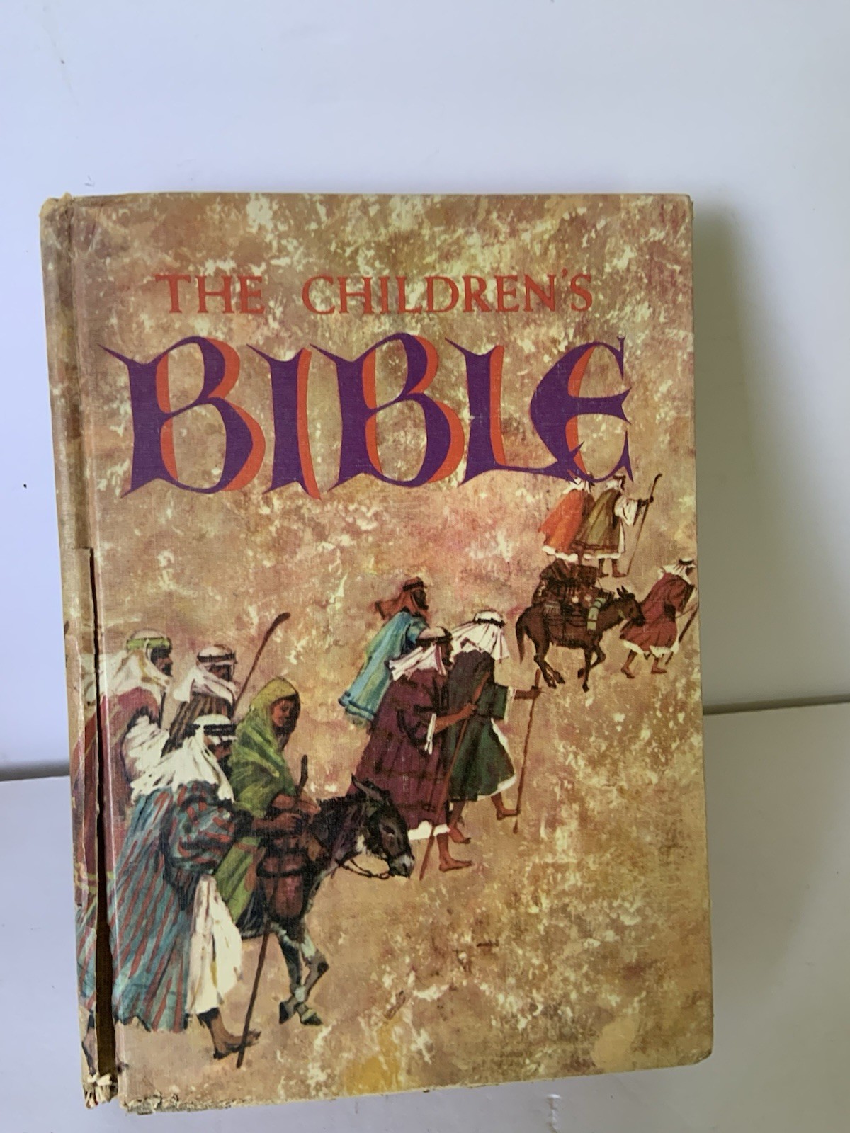 The Children’s Bible Golden Press Illustrated Stories Hardcover Vintage 1965