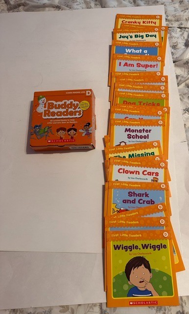 Lot of 43 First Little Readers/Buddy Readers Level D- Scholastic- Kinder/1st gr