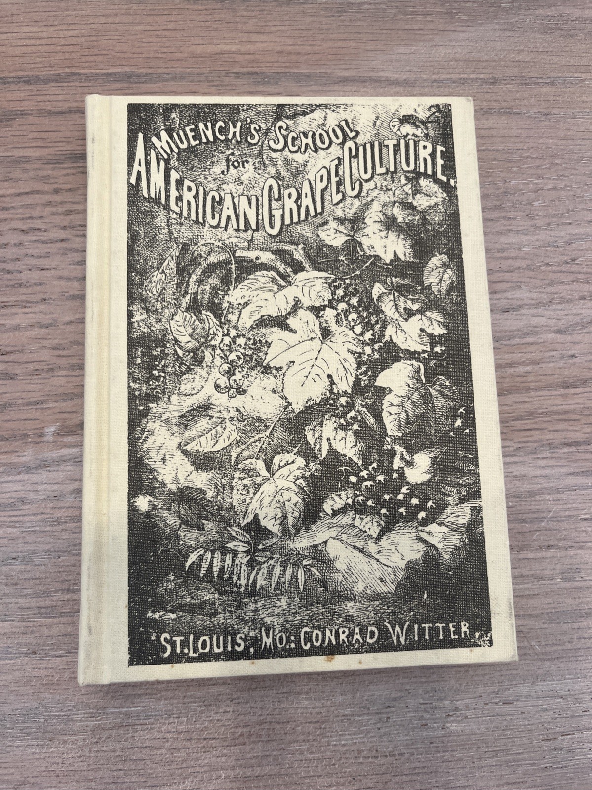 Very Rare: Muench’s School for American Grape Culture – Conrad Witter Fascimile
