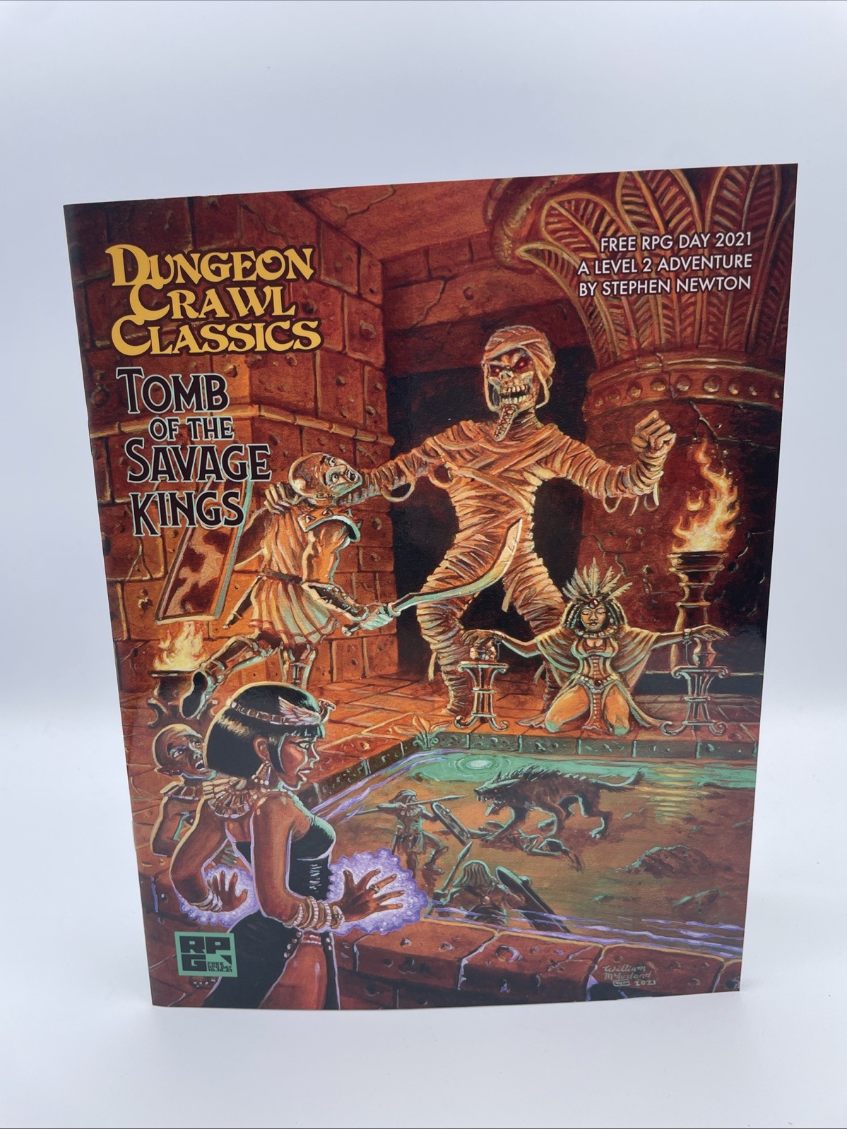 Dungeon Crawl Classics RPG SC Tomb of the Savage Kings NEW Lvl 2