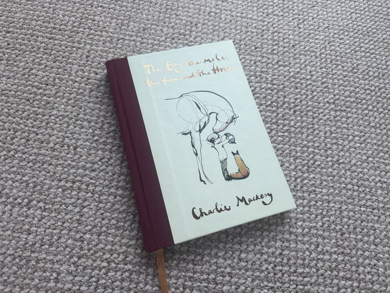 RARE SIGNED US Edition The Boy The Mole The Fox and The Horse Charlie Mackesy
