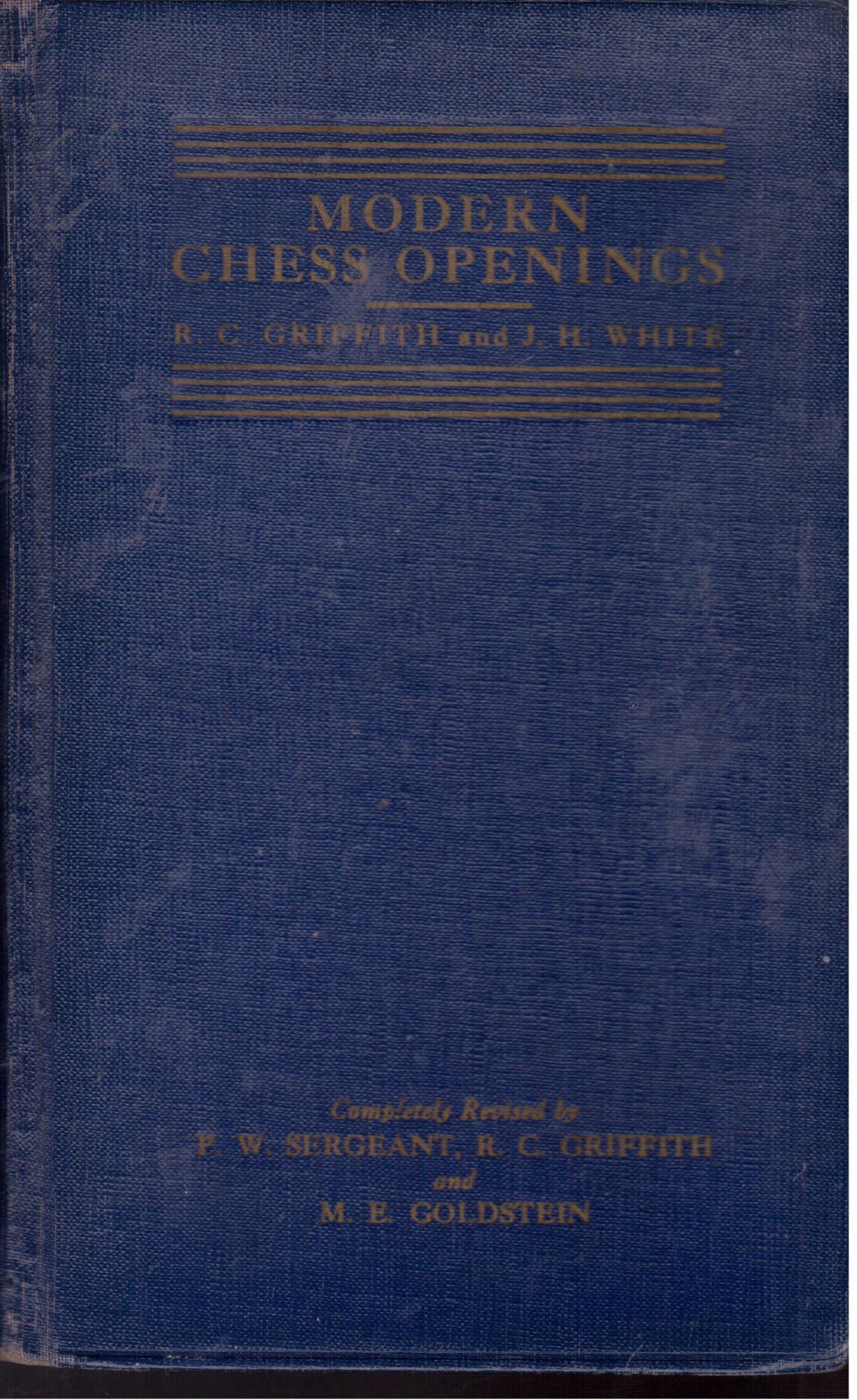 Modern Chess Openings 6th edition (rare)