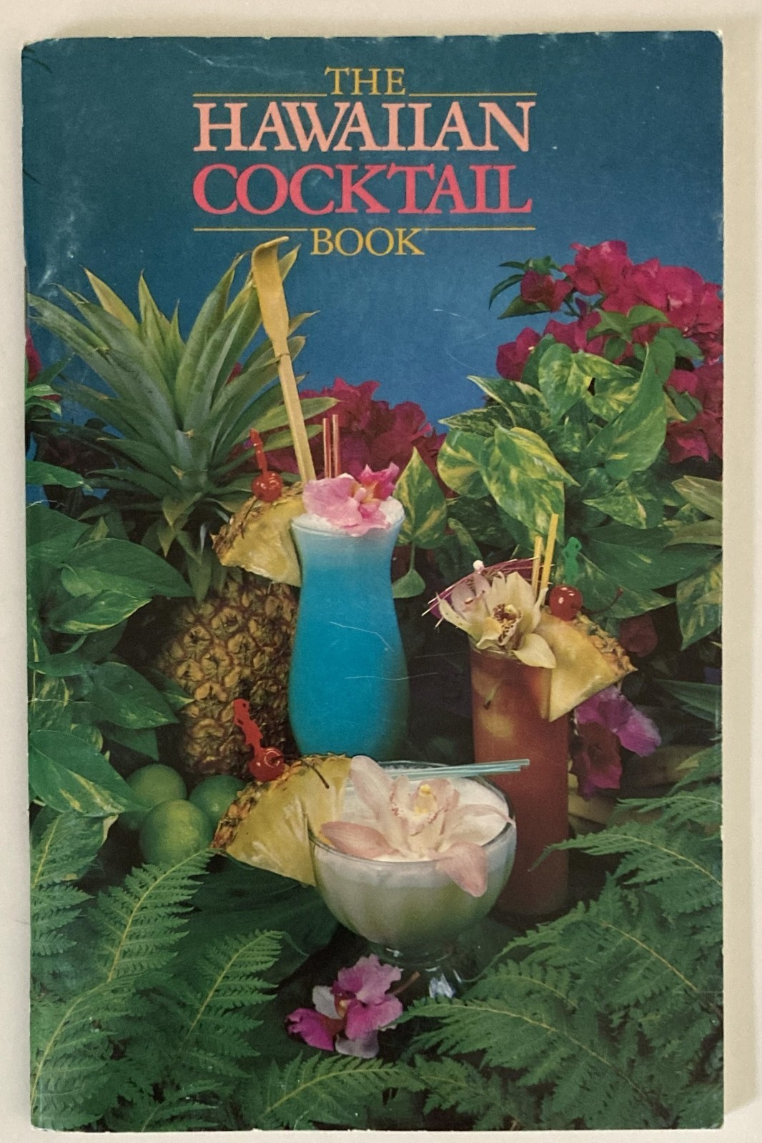 VTG 1980 Hawaiian Cocktail Book Bob Whittaker Waikiki Bartender Recipes Drinks