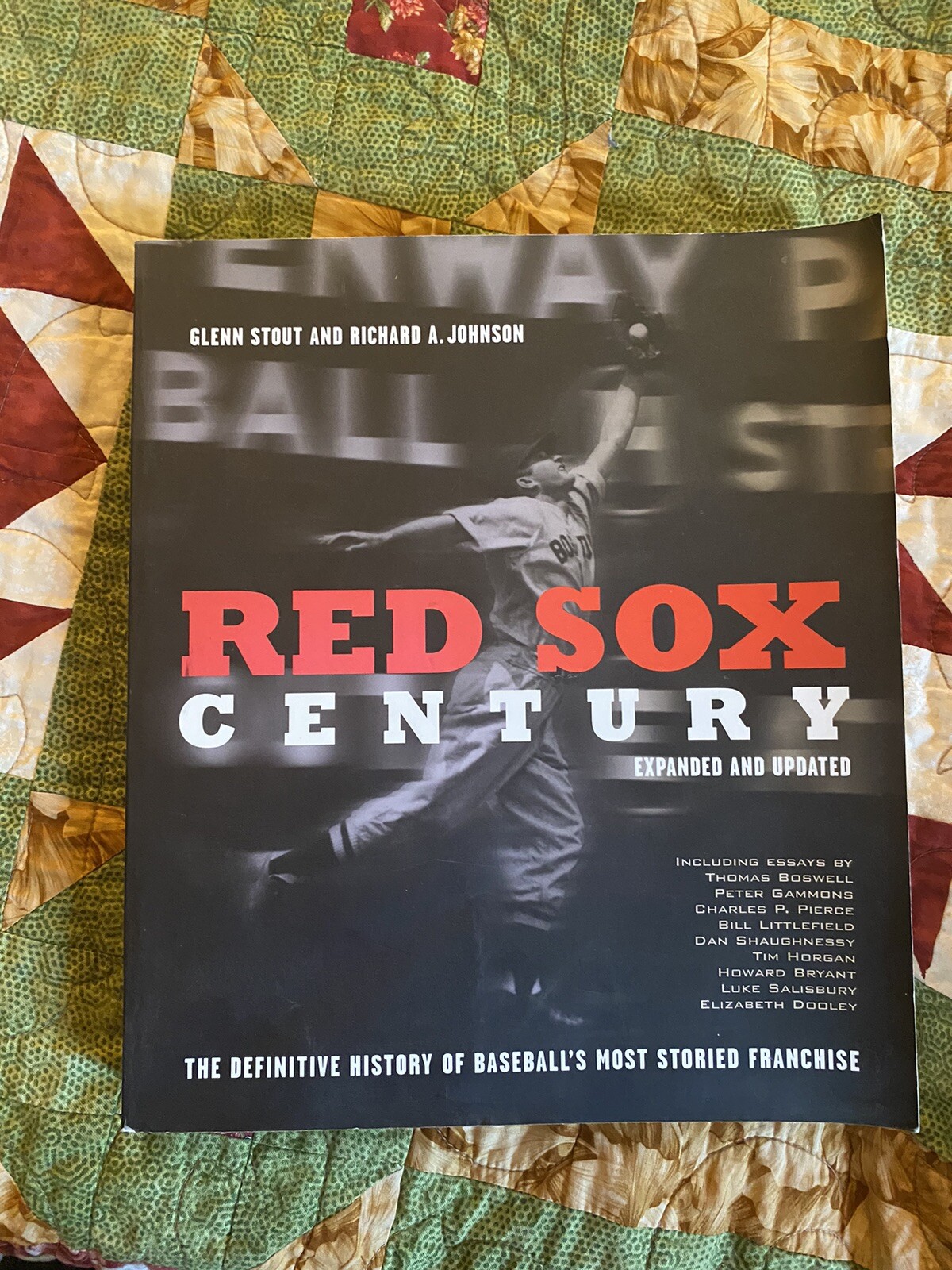 Boston Red Sox Century Definitive History trade paperback 1st ed Stout Johnson
