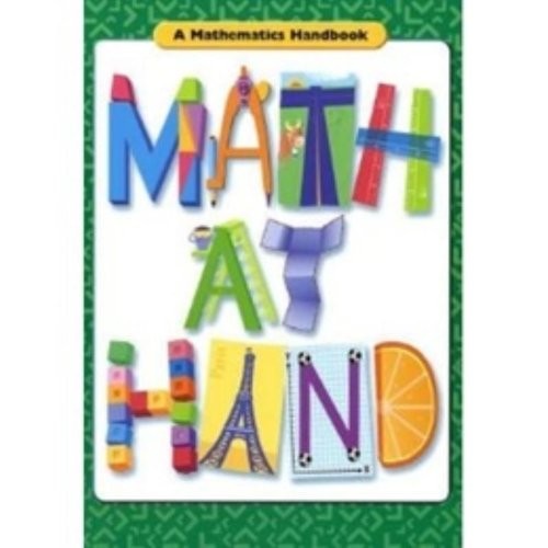 MATH AT HAND: HANDBOOK (SOFTCOVER) GRADES 5-6 2004 By Great Source **BRAND NEW**
