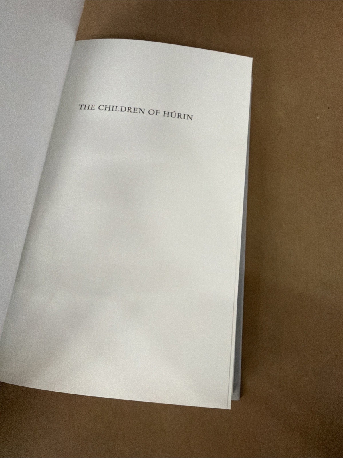 J. R. R. Tolkien The Children of Húrin