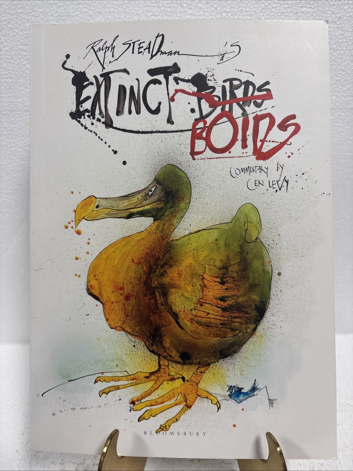 Extinct Boids by Ceri Levy and Ralph Steadman, 2020, First Printing
