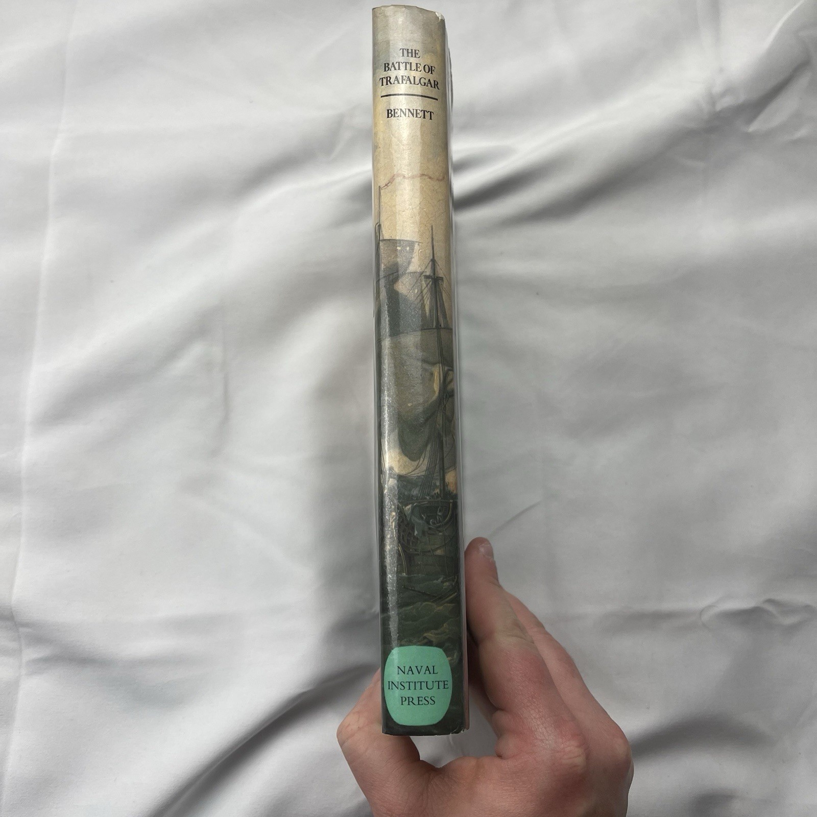 The Battle of Trafalgar Hardcover Geoffrey Bennett Naval Institute Press