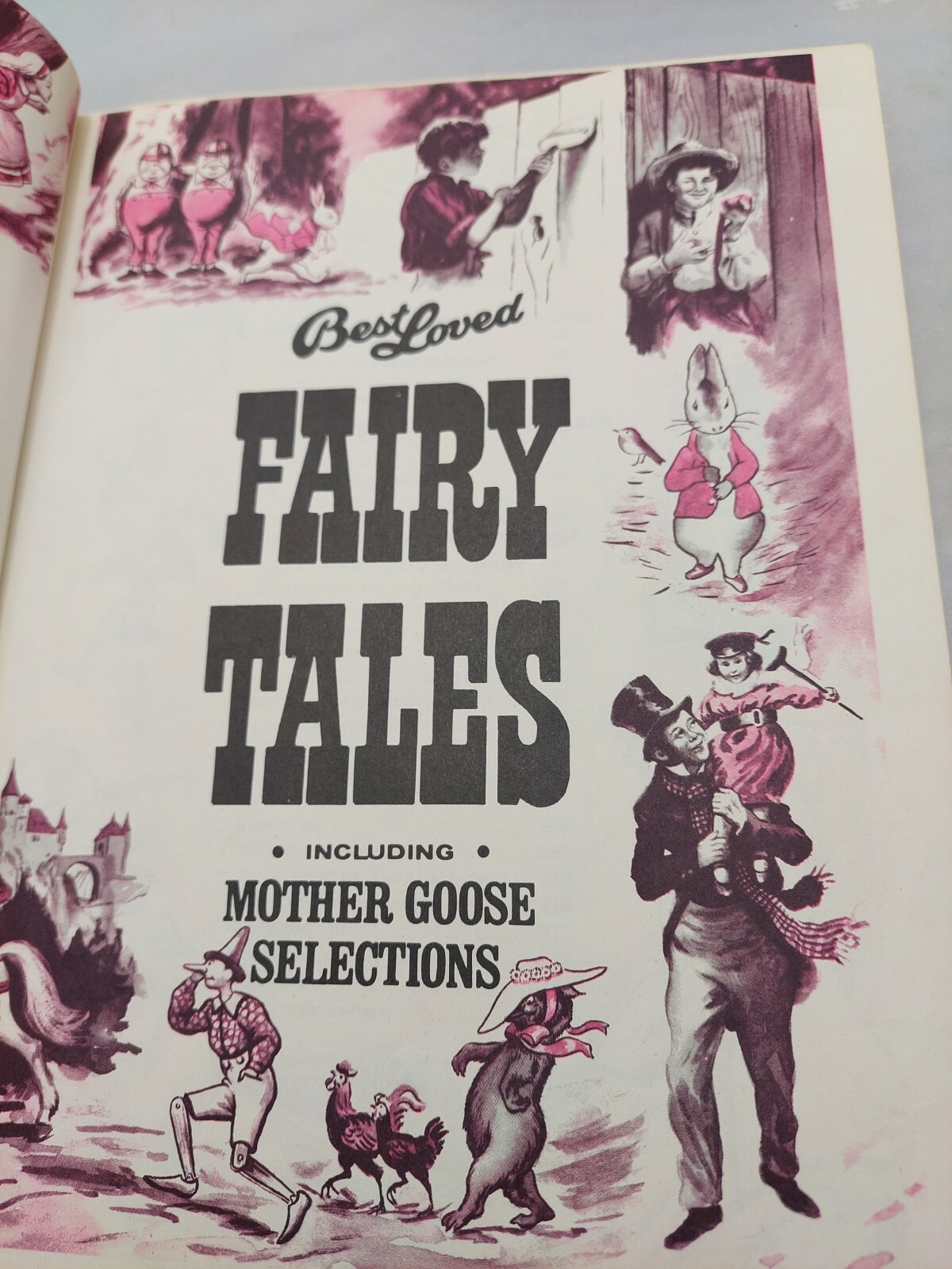 Best Loved Fairy Tales Children’s Book Vintage 1974 Hardcover