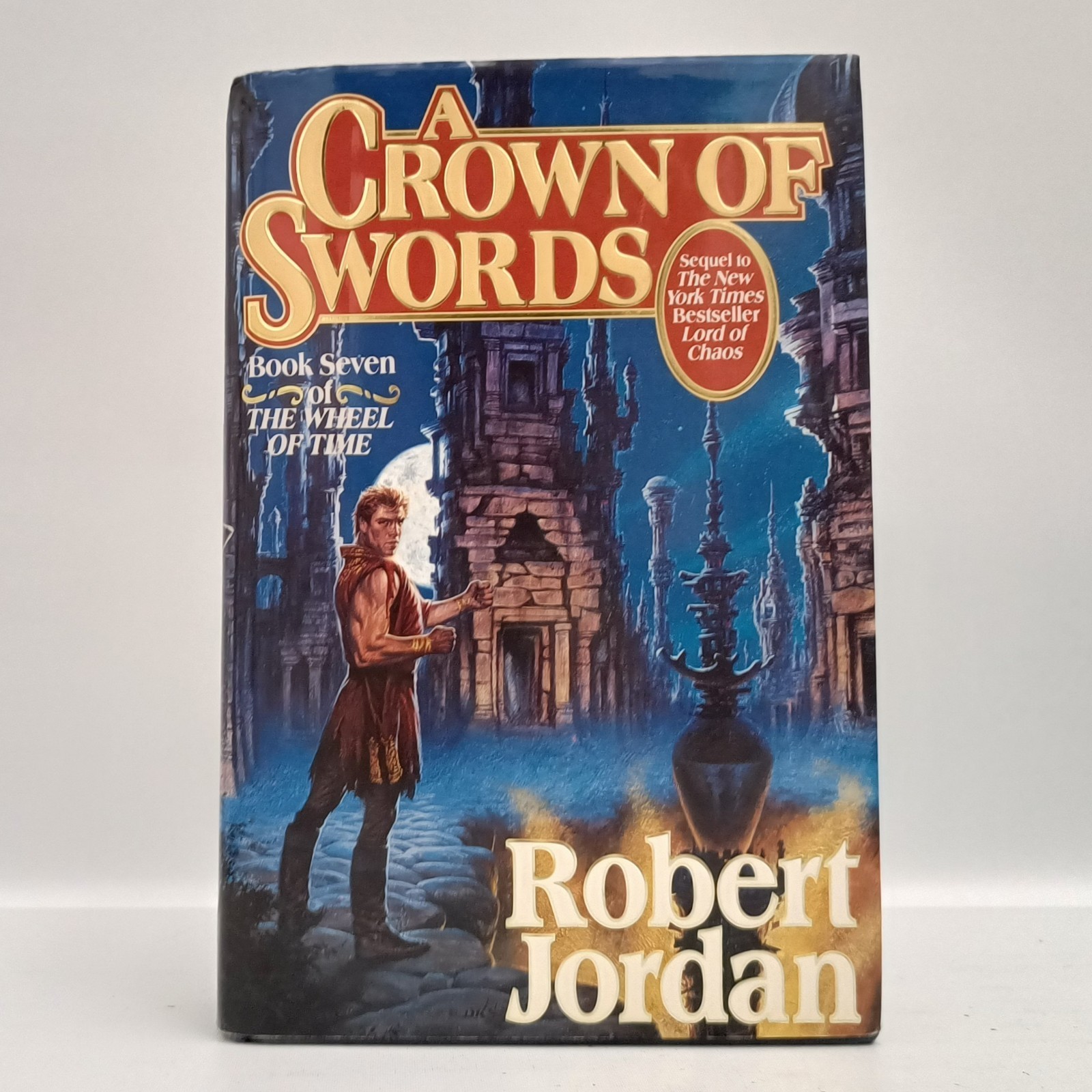 Robert Jordan A Crown Of Swords Book 7 The Wheel Of Time 1st Edition 1996 HC
