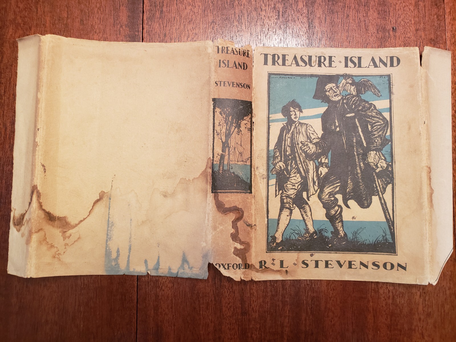 Treasure Island by Robert Louis Stevenson Oxford University Press edition 1929