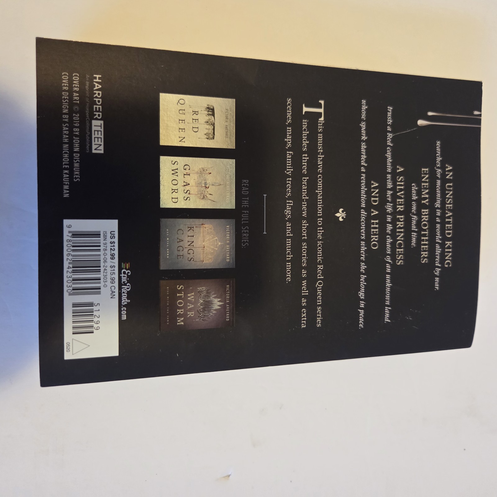 Broken Throne: a Red Queen Collection by Victoria Aveyard (2019,Paperback)