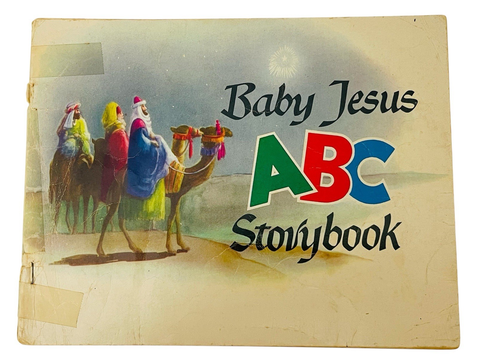 BABY JESUS ABC STORYBOOK CECILE LAMB ILLUSTRATOR 1952 STANDARD PUBLISHING CO.