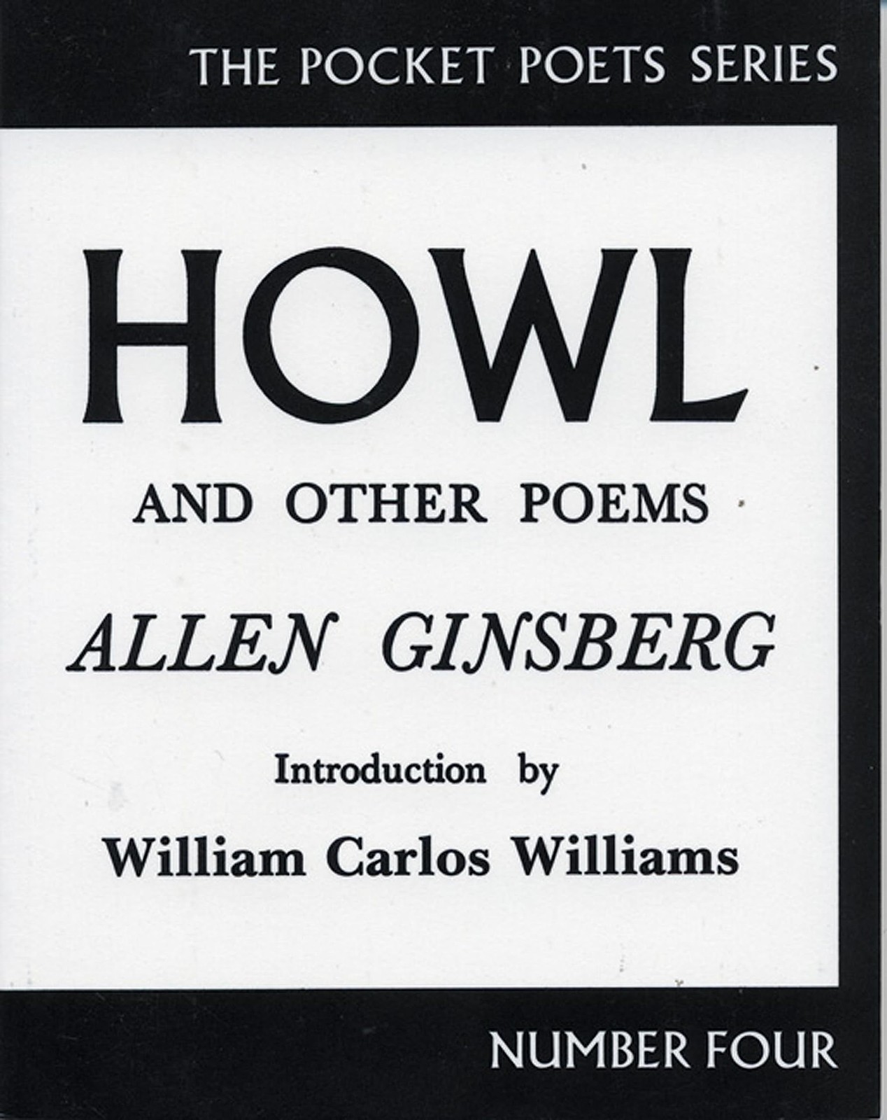 Howl and Other Poems (City Lights Pocket Poets, No. 4) – Ginsberg, Allen – G…