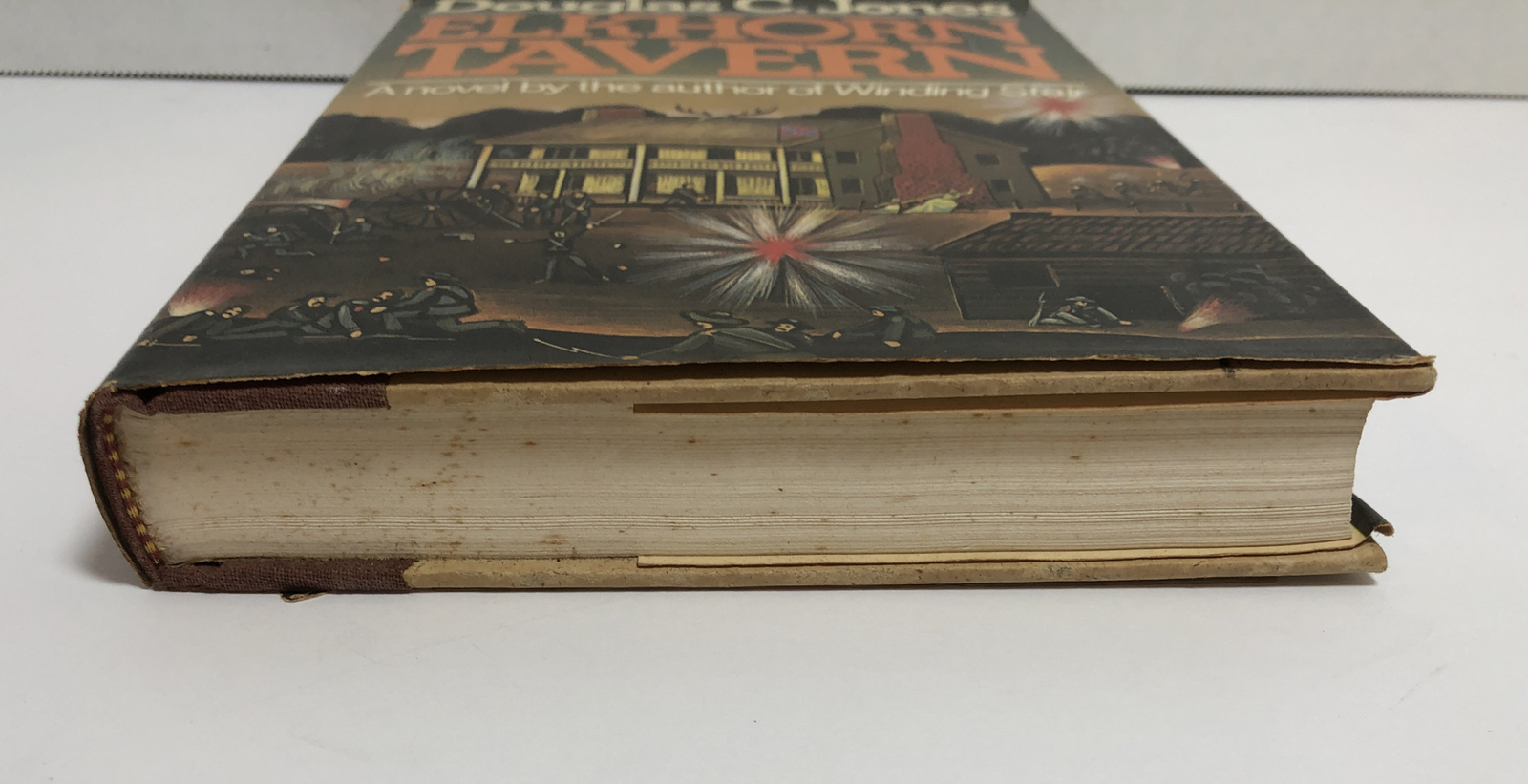 Elkhorn Tavern by Jones, Douglas C. Hardcover 1980 First Edition 310 pages w DJ