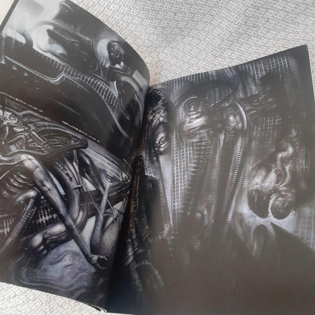 HR Giger Tags Treville Biomechanics Art Book 1989 First Edition Used Mint Japan
