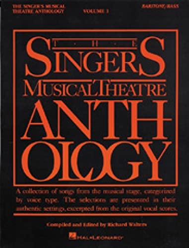 The Singer’s Musical Theatre Anthology: Volume 1 for Baritone Bass Vocal Son…