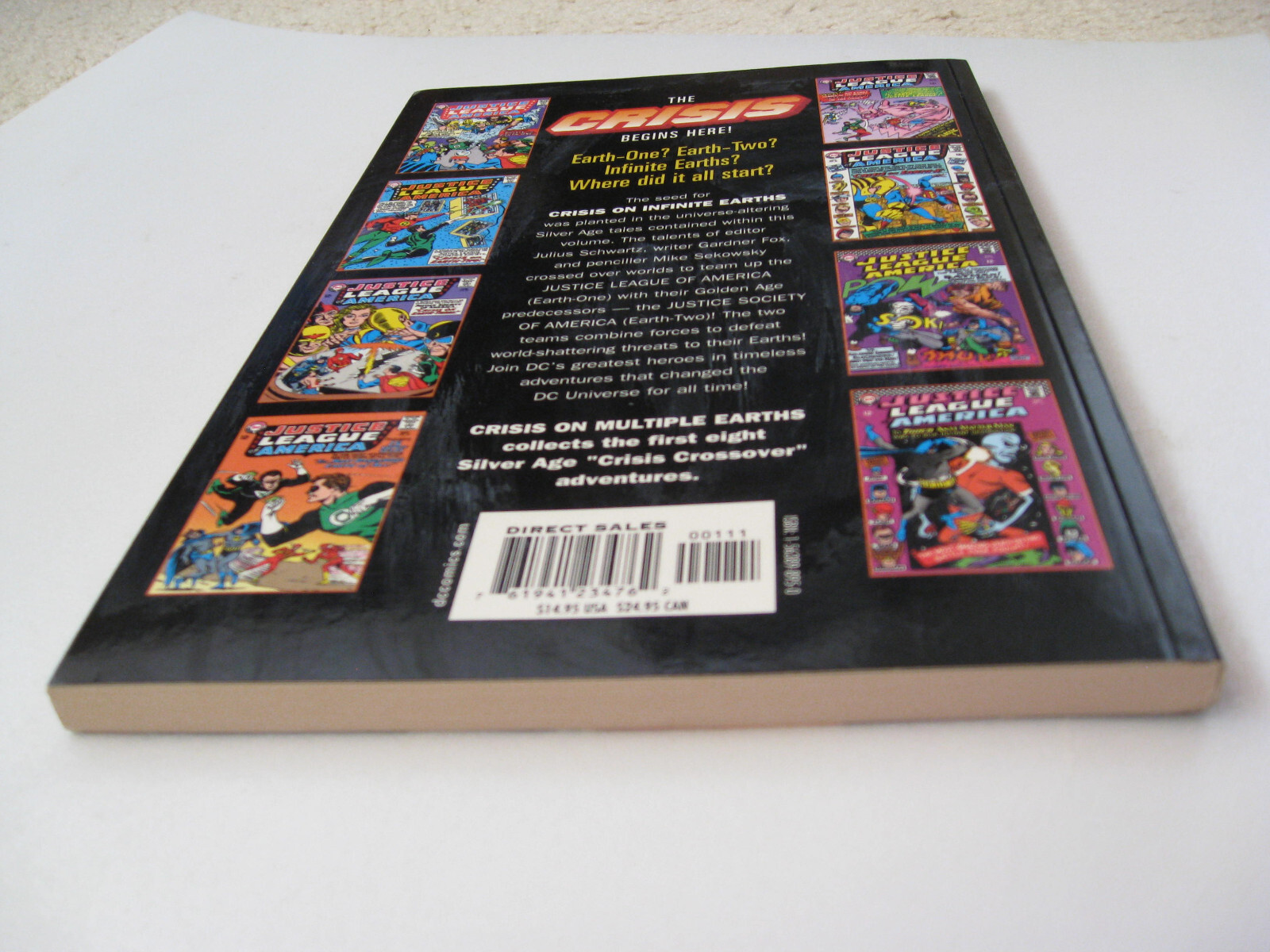 Crisis on Mulitple Earths US SC 1st (DC Silver Age, JLA & JSA) bagged Nice