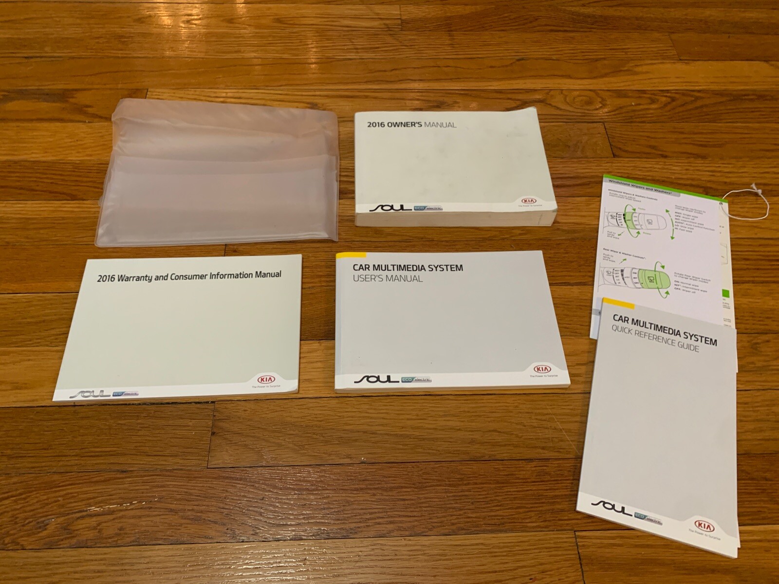 2016 Kia Soul Eco Electric Owners Manual With Navigation OEM Free Shipping