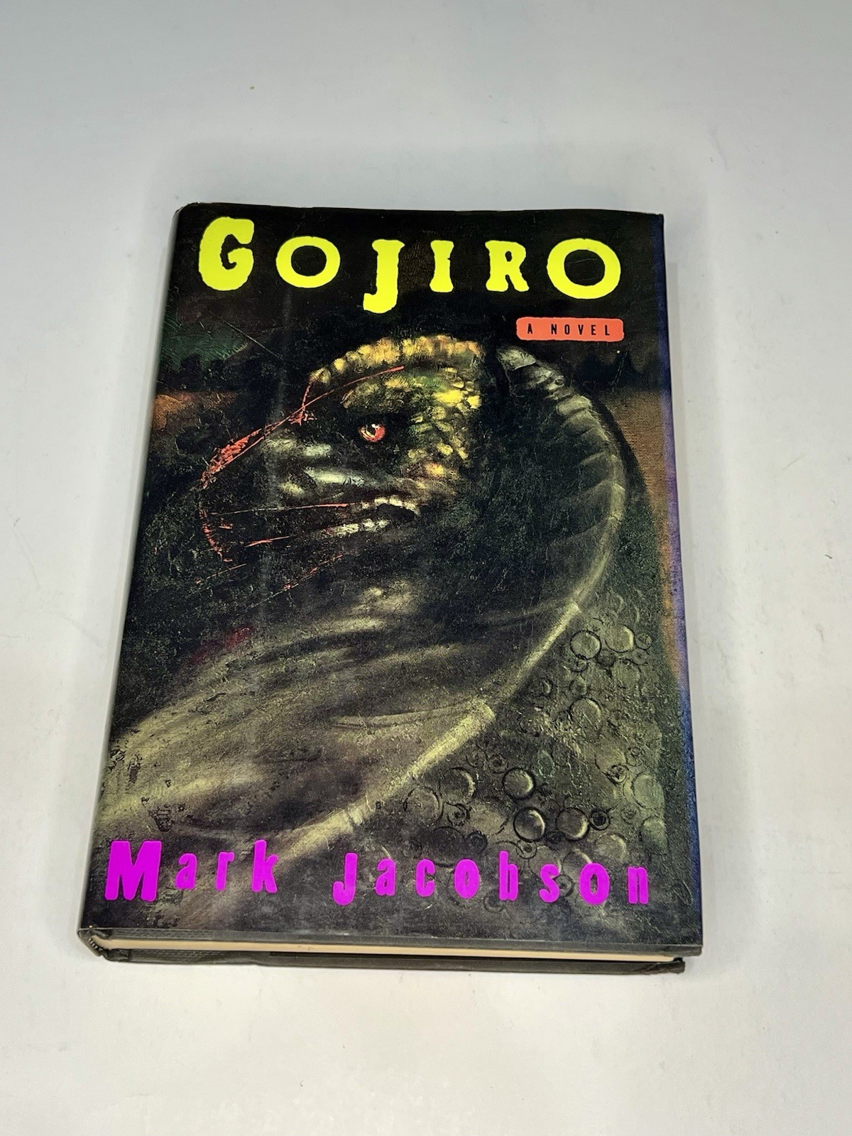 Gojiro by Mark Jacobson (1991 Hardcover) 1st Edition with Dust Jacket