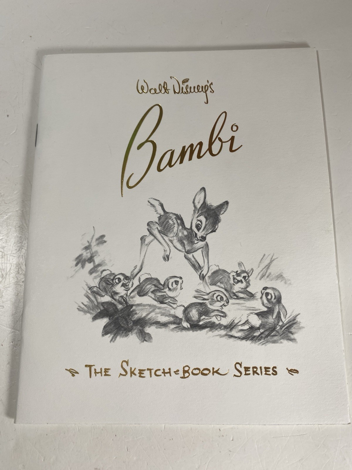 Walt Disney’s Bambi The Sketchbook Series Pamphlet Brochure 7” x 5.5”