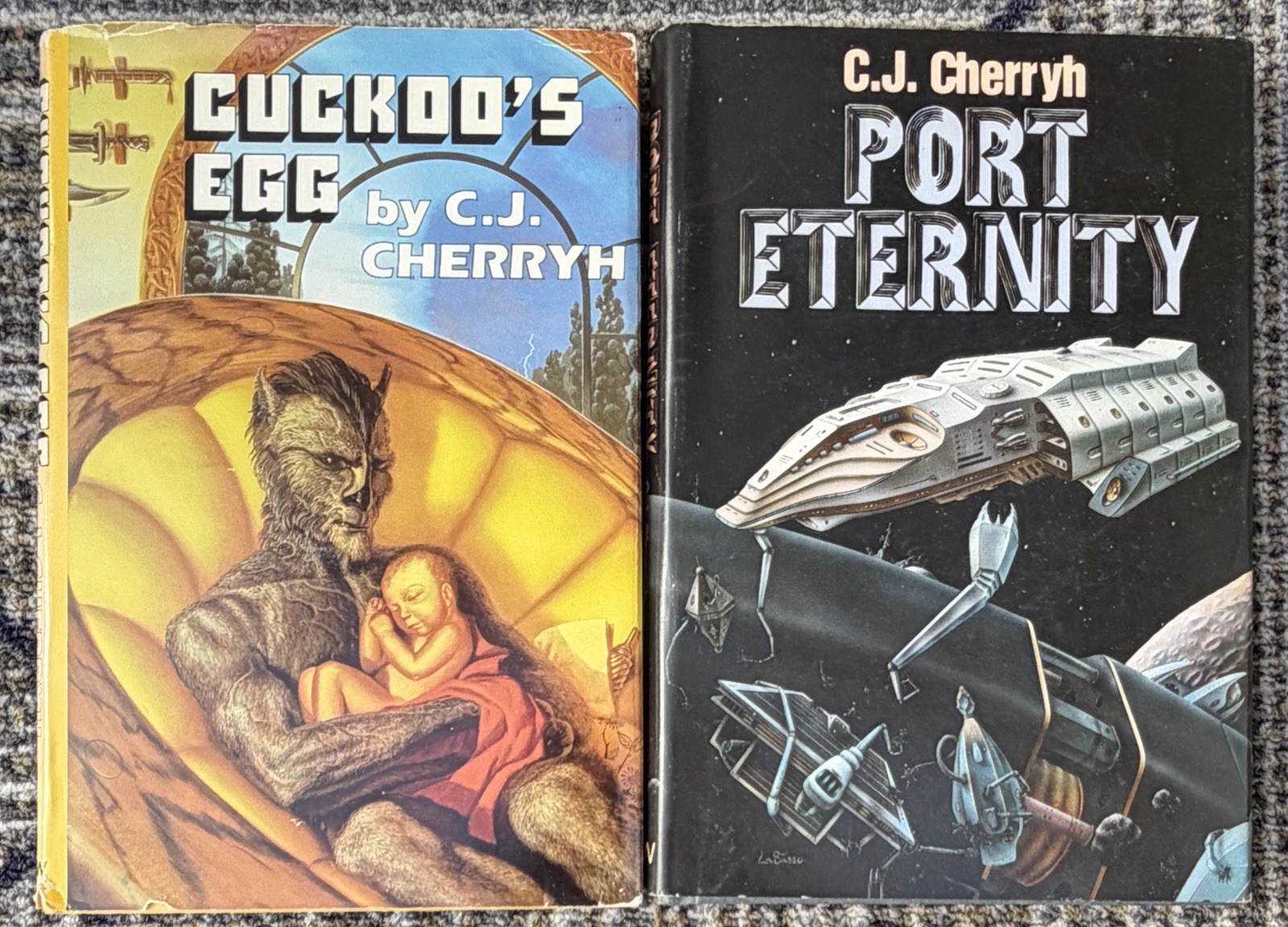 C.J. Cherryh Mixed Lot of 15 Faded Sun Triology-Chanur-Alliance Union + More