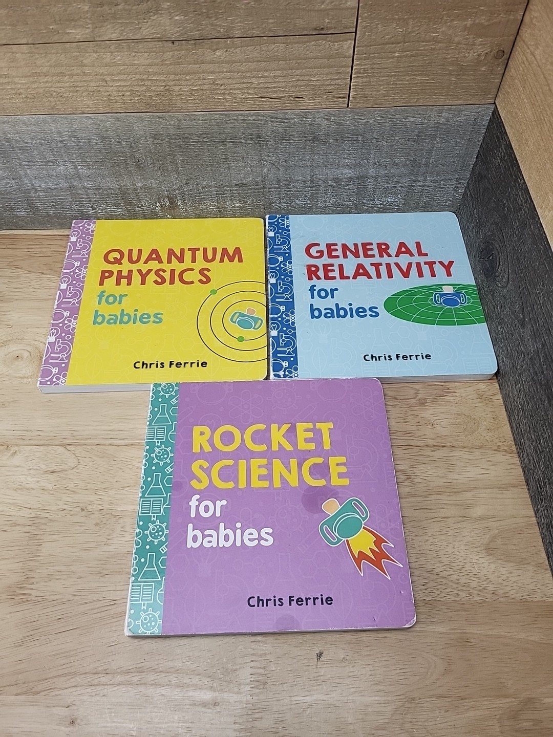 Chris Ferrie For Babies Physics Science Books