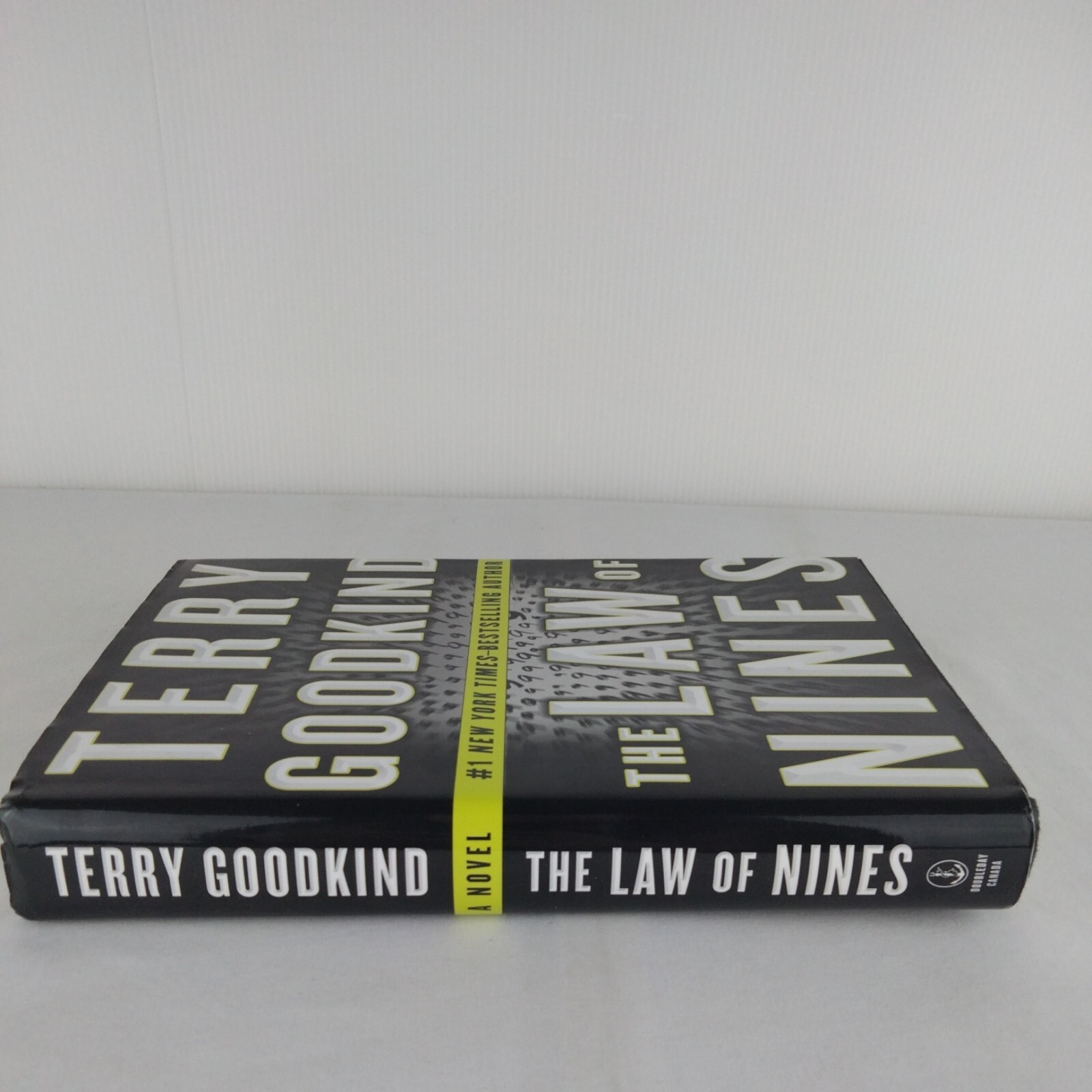 The Law of Nines By Terry Goodkind – 1st Edition Large Hardcover Book