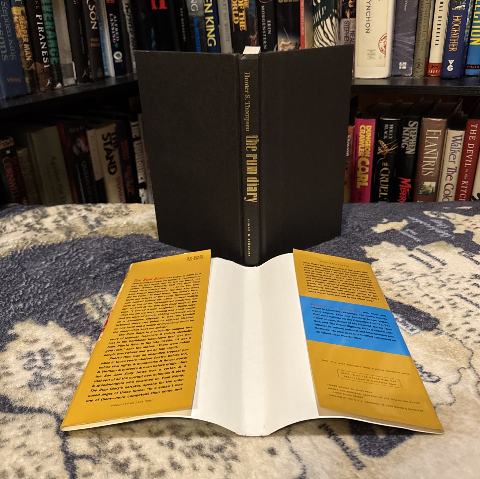 The Rum Diary by Hunter S Thompson (1998, Hardcover) First Edition/1st Print, VG