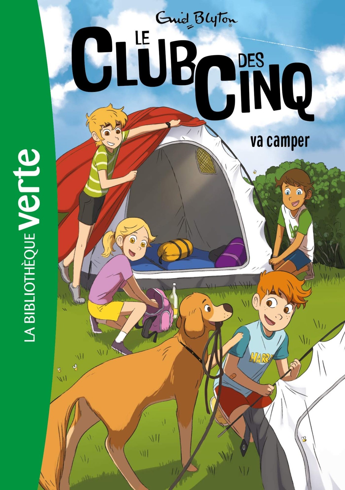 Le Club des Cinq (nouvelle édition), Tome 10 – Le Club des Cinq va camper (…
