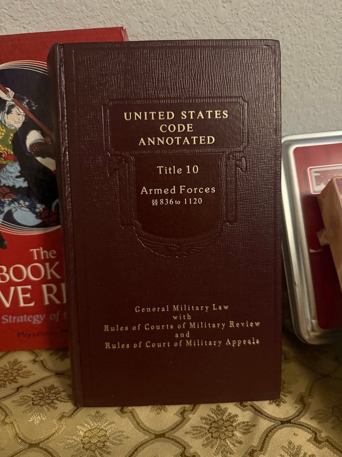 United States Code Annotated Title 10 Armed Forces 1983 West Publishing HC Legal