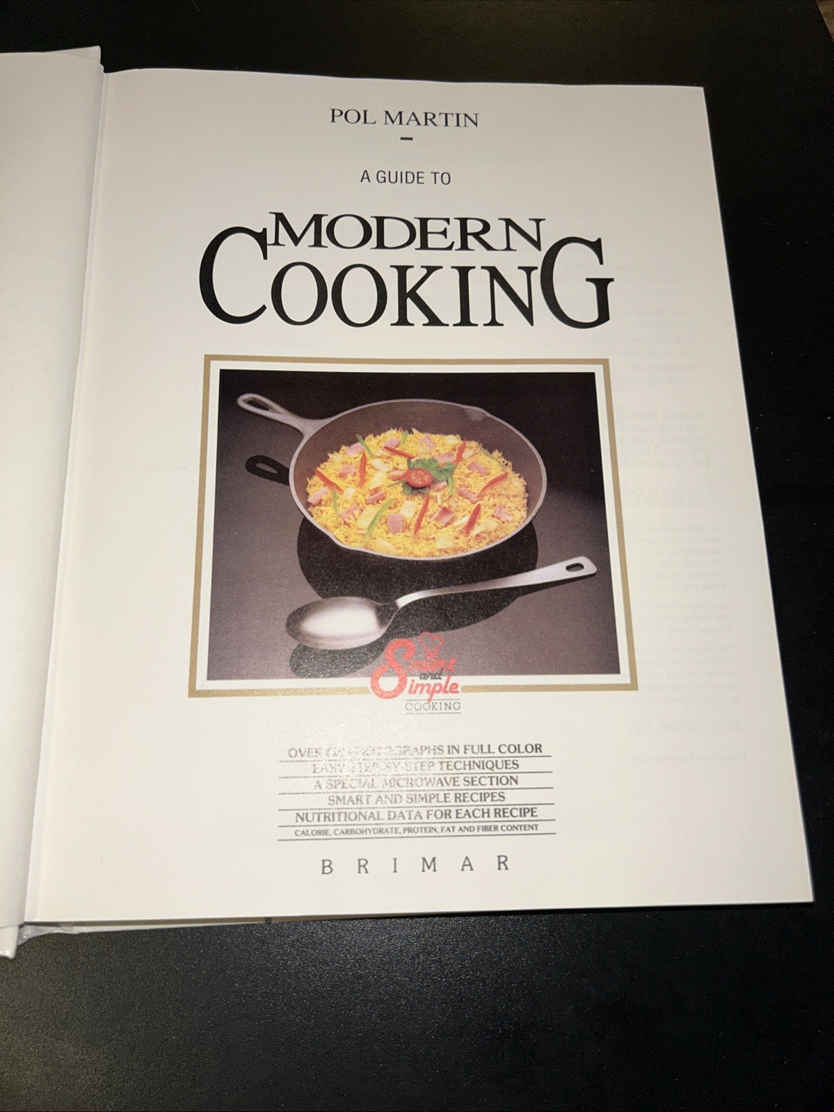 Guide to Modern Cooking by Pol Martin (Hardcover). F31