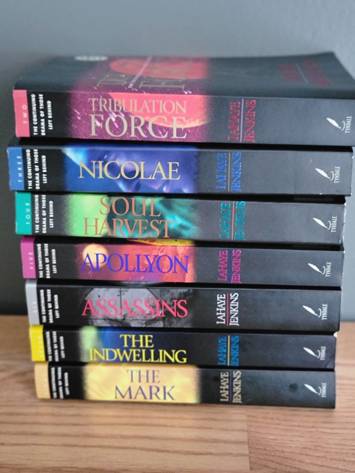 Left Behind Series books 1-8&10 by Tim LaHaye & Jerry B Jenkins