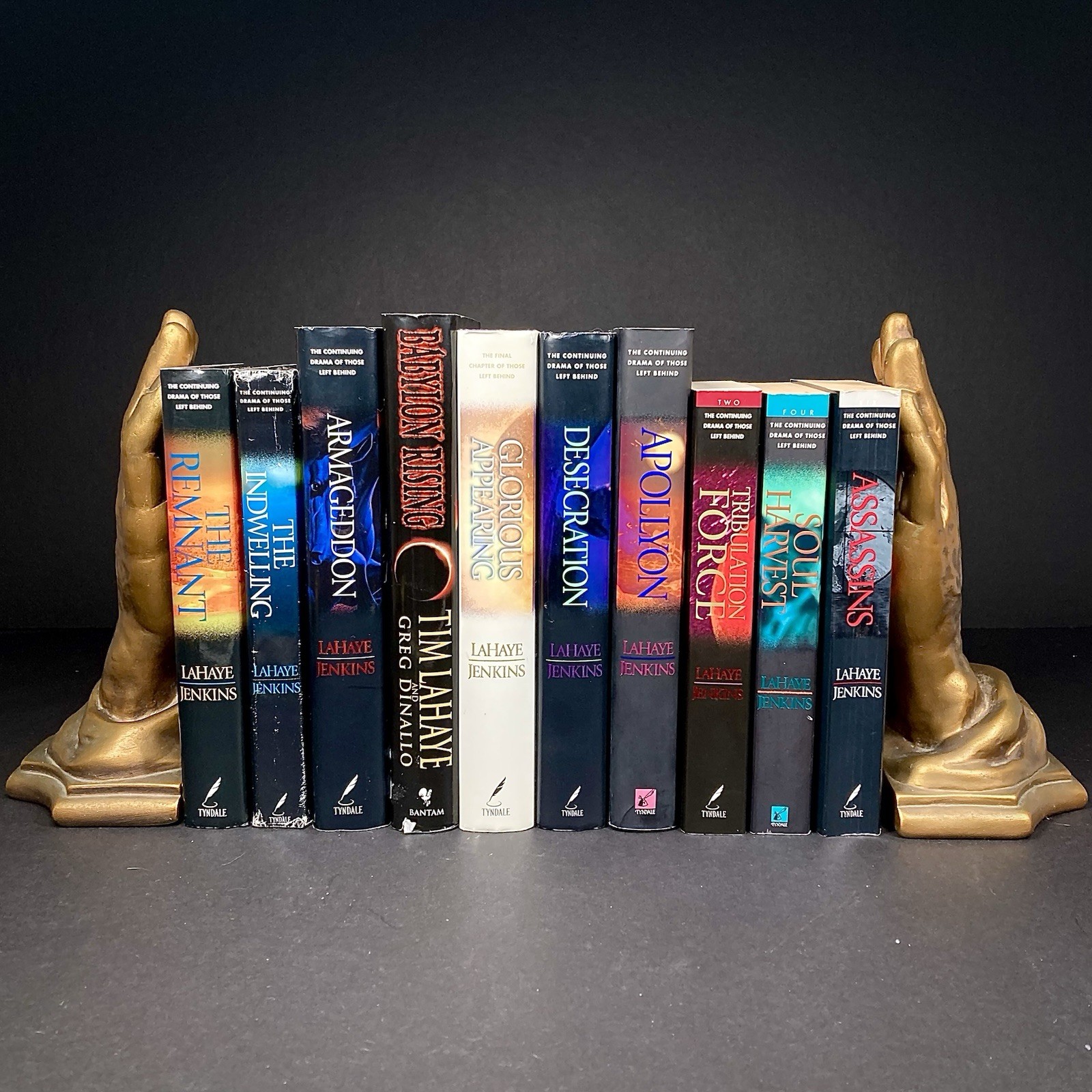 Tim LaHaye Jerry B. Jenkins Left Behind Series Hardcover & Softcover Books Lot