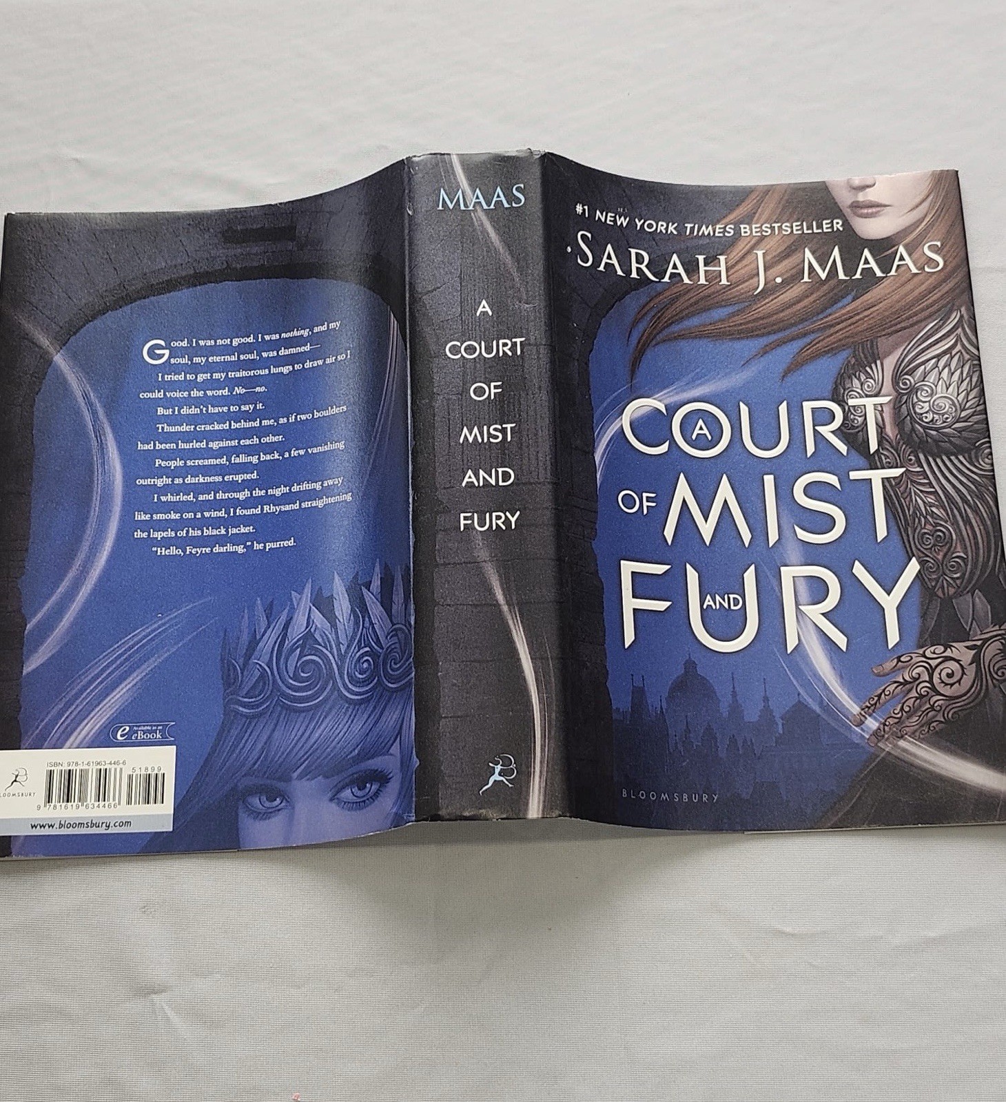 A Court of Mist and Fury Sarah J. Maas First Edition 3rd Print 2016 Hardcover