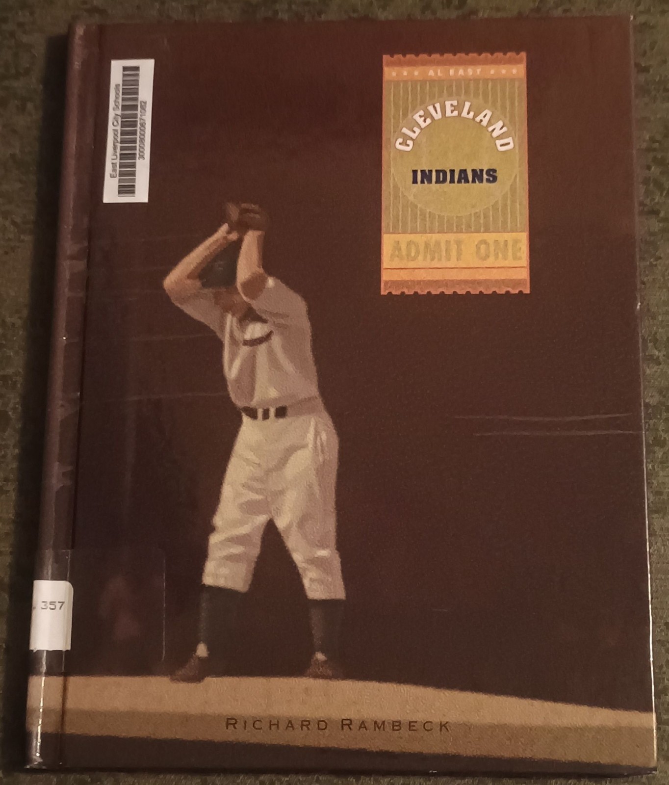 Cleveland Indians by Richard Rambeck – hardcover book – 1992