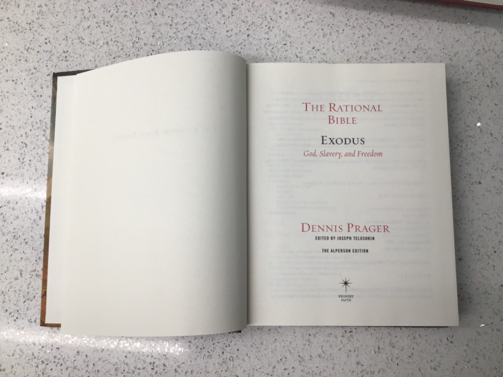 The Rational Bible by Dennis Prager Genesis, Exodus & Deuteronomy