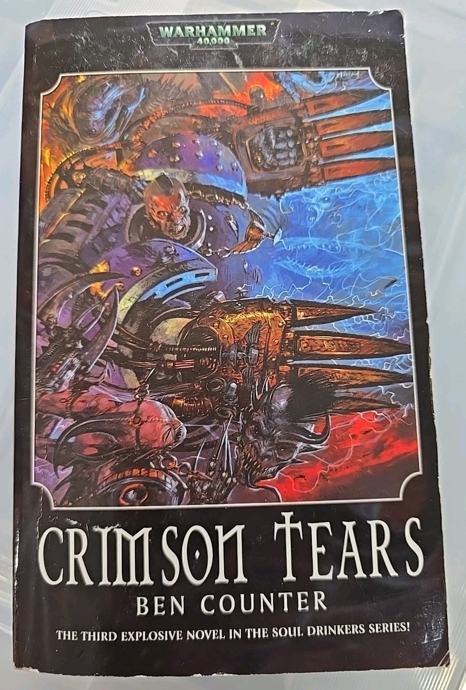 Warhammer 40k Crimson Tears by ben counter Black Library 2005 PB SOUL DRINKERS