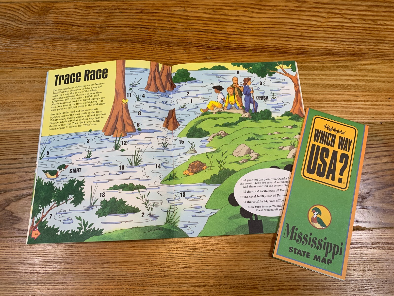Highlights WHICH WAY USA Books & Maps Louisiana Missouri Alabama Mississippi