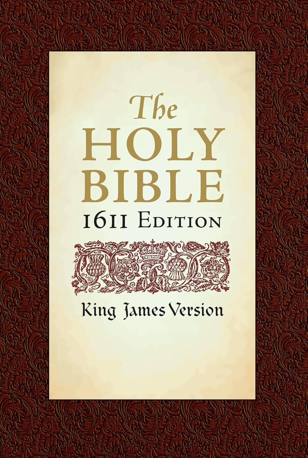The Holy Bible King James Version 1611 Edition With Apocrypha / Hardcover