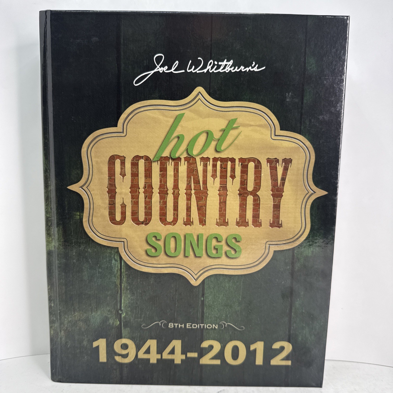 Joel Whitburn Hot Country Songs, 1944-2012 – Very Good