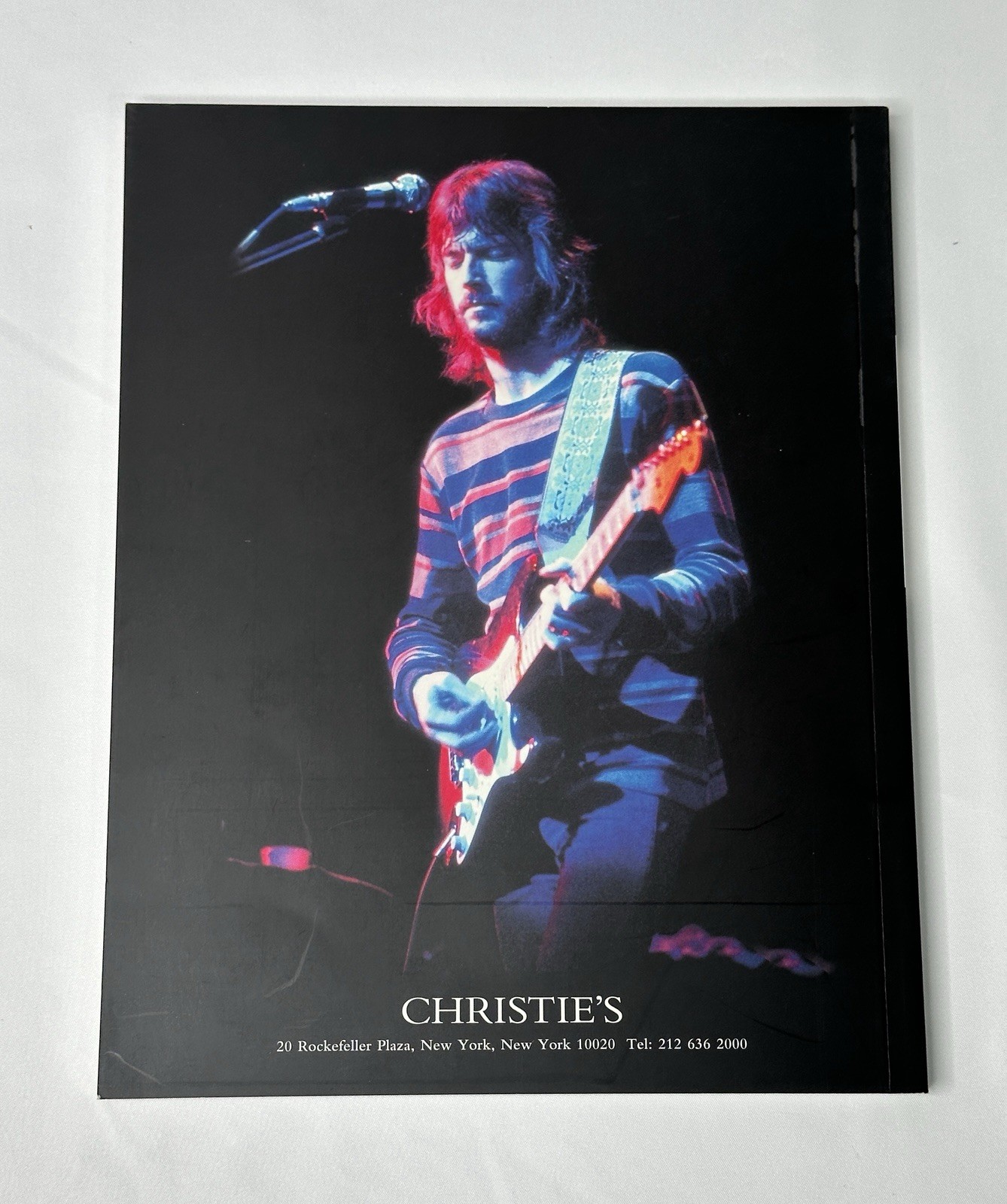 Eric Clapton A Selection Of Guitars Auction Book