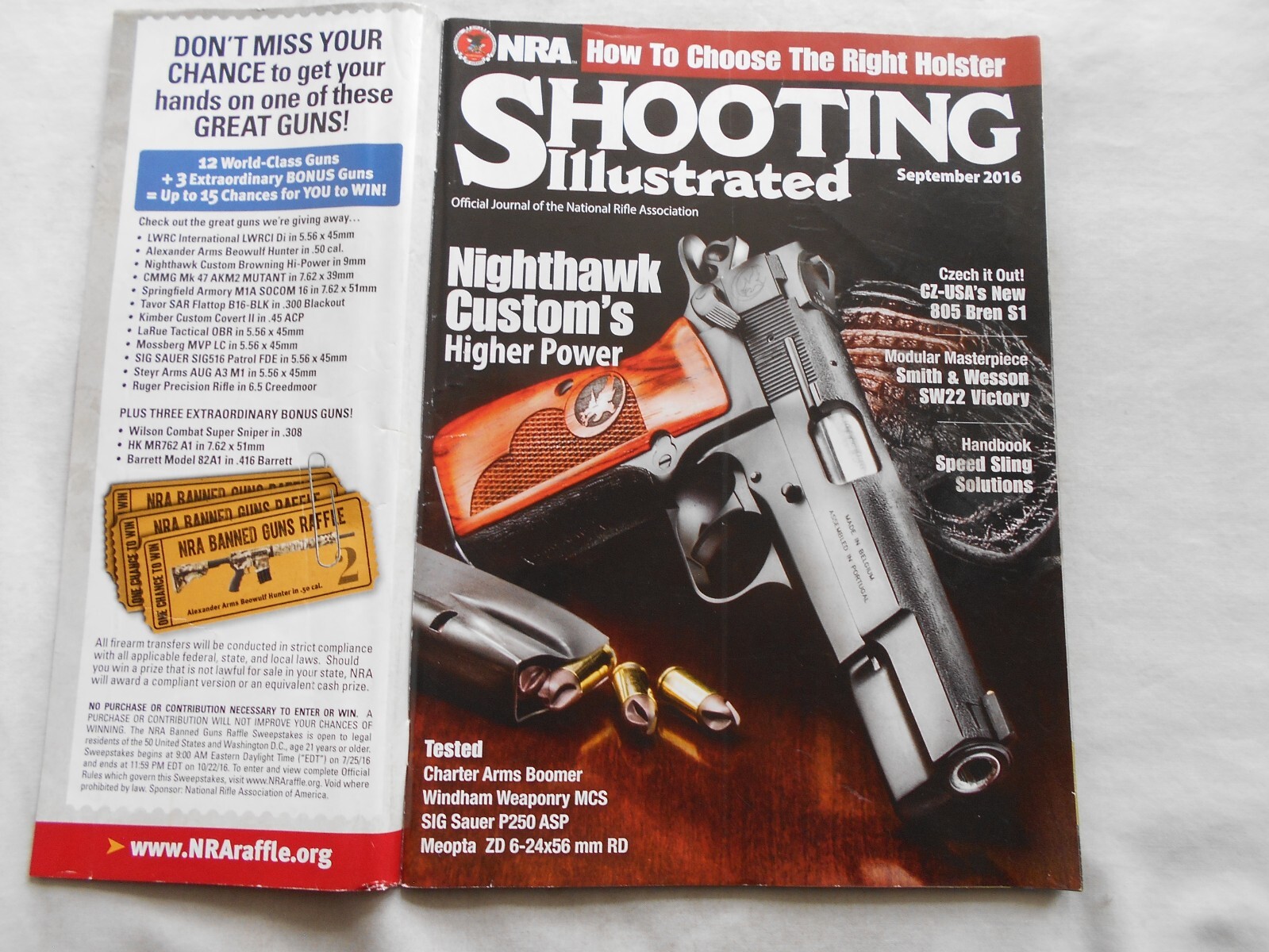 SHOOTING ILLUSTRATED Magazine-SEPTEMBER,2016